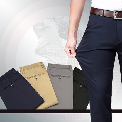 (Temporary promotion -72% DISCOUNT) Classic men's trousers with good elasticity