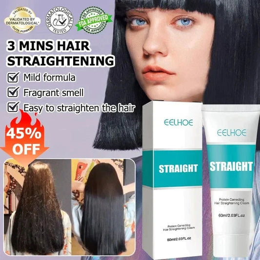 🎊Weihnachts-Superrabatt🎊✨ Silk and Keratin Treatment Hair Straightening Cream