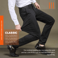 (Temporary promotion -72% DISCOUNT) Classic men's trousers with good elasticity