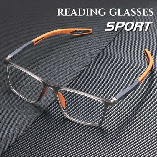 🔥Men's Sports Ultra-Light  Anti-Blue Light Presbyopic Glasses