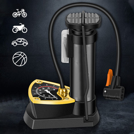 Portable Bike Tire Pump Pedal Air Pressure