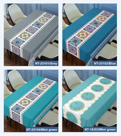 🔥On Sale🔥Buy 2 Free Shipping🔥Free Shipping on Some Products🔥Waterproof and Oil Resistant Embroidered Tablecloths