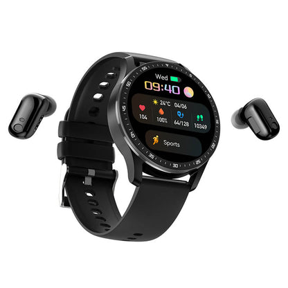 Two in one smart watch with earphones, the perfect combination of fashion and utility!